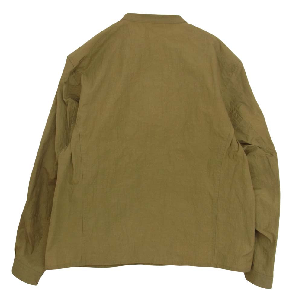 クロウト ヴィンテージショップ オリジナル Original nylon jacket  塩縮加工 オリジナル ナイロン ワーク ジャケット ブラウン系 O【中古】