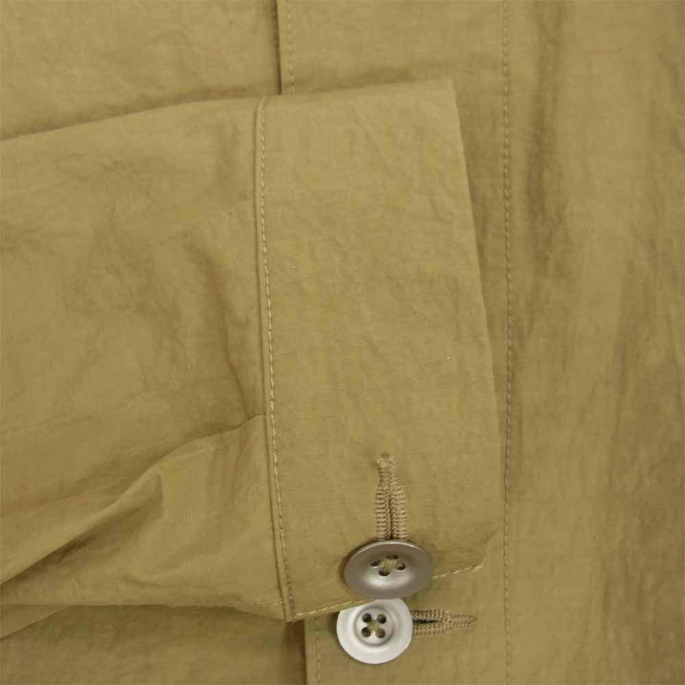 クロウト ヴィンテージショップ オリジナル Original nylon jacket  塩縮加工 オリジナル ナイロン ワーク ジャケット ブラウン系 O【中古】