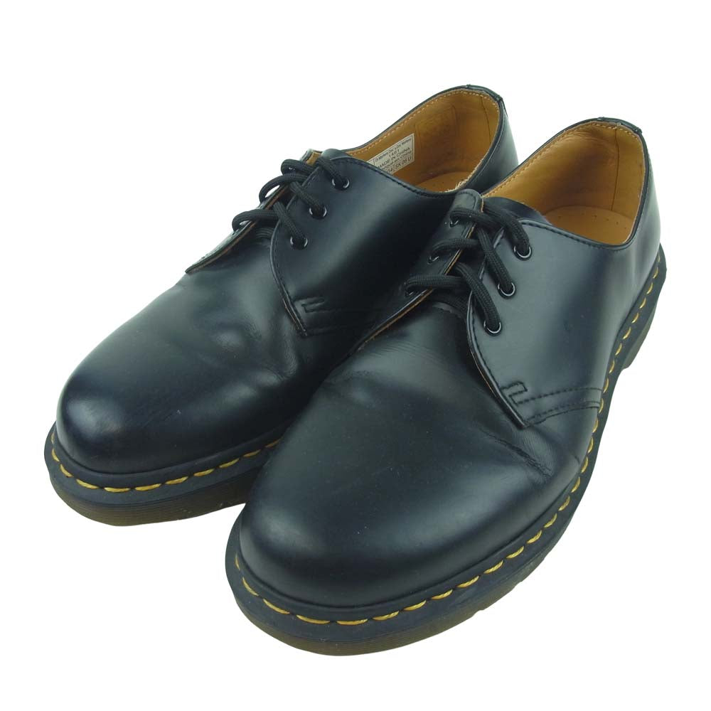 Dr.Martens ドクターマーチン 1461 CORE 3EYE SHOE 3ホール レザー シューズ ブラック系 UK8 EU42【中古】