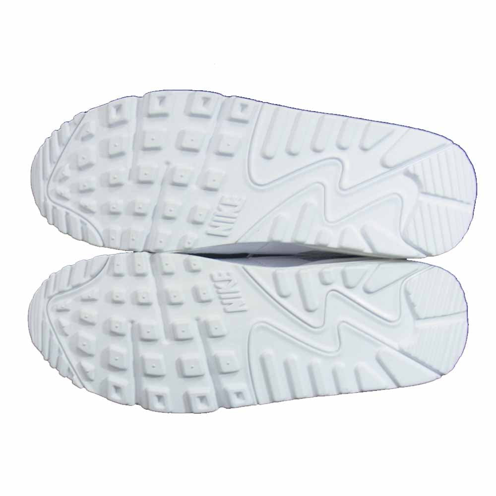NIKE ナイキ 302519-113 AIR MAX 90 LEATHER エアマックス 90 レザー ホワイト スニーカー ホワイト系 26.5cm【中古】