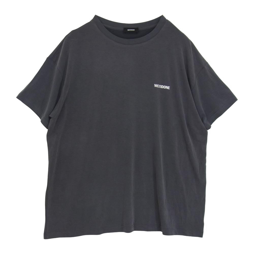 ウェルダン WD-TP2-20-710-U-GY 胸ロゴ モダール エステル Tシャツ グレー系 M【美品】【中古】