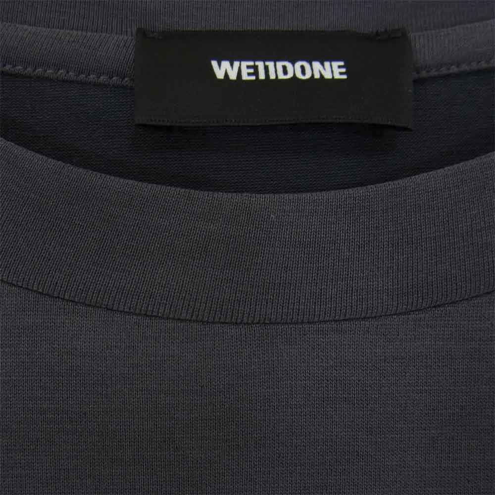 ウェルダン WD-TP2-20-710-U-GY 胸ロゴ モダール エステル Tシャツ グレー系 M【美品】【中古】