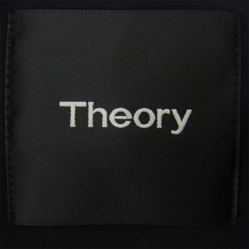 theory セオリー 02-2104004-050-906 Precision Ponte Murphy プレシジョン ポンチ マーフィー ストレッチナイロンジャージー スタジアムジャケット ブルゾン ブラック系 L【新古品】【未使用】【中古】