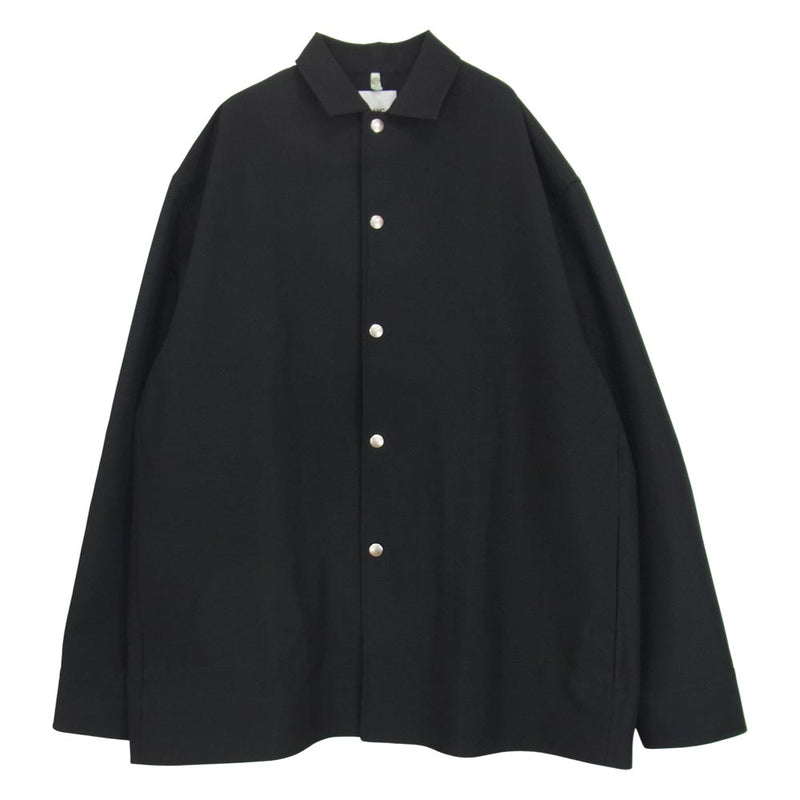 オーエーエムシー OAMT602068 国内正規品 JAMMER SHIRT ジャマー シャツ コーチジャケット ブラック系 S【美品】【中古】