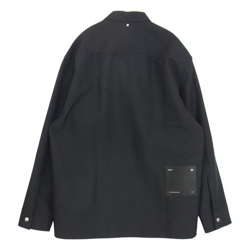 オーエーエムシー OAMT602068 国内正規品 JAMMER SHIRT ジャマー シャツ コーチジャケット ブラック系 S【美品】【中古】