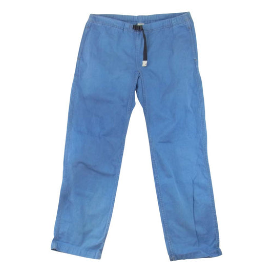 Gramicci グラミチ ウエストベルト チノパンツ ブルー系 M【中古】