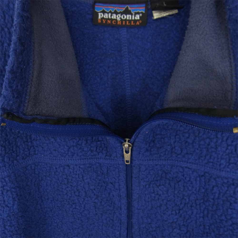 patagonia パタゴニア 96AW 25050 SYNCHILLA シンチラ フリース フルジップ ジャケット ブルー系 L【中古】
