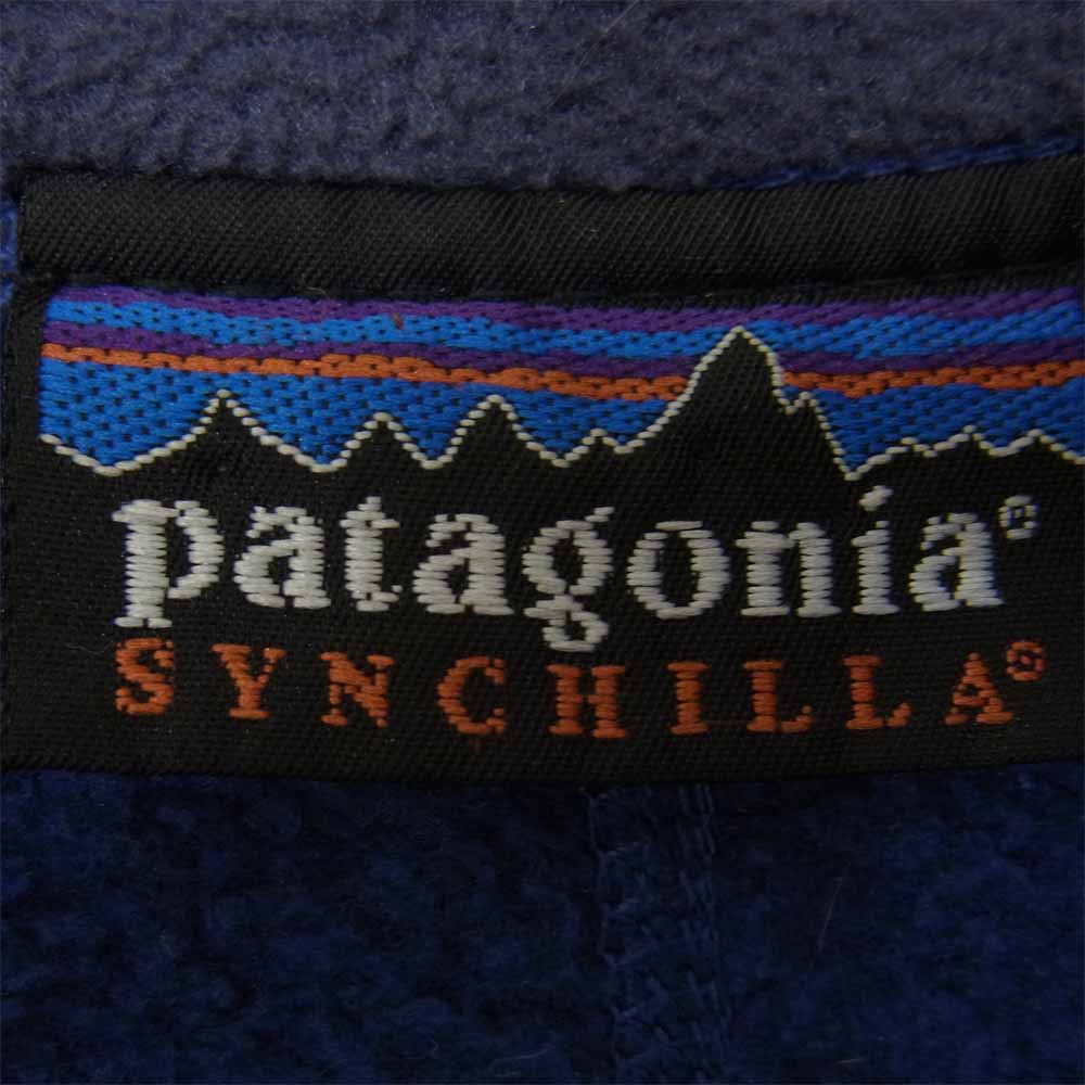 patagonia パタゴニア 96AW 25050 SYNCHILLA シンチラ フリース フルジップ ジャケット ブルー系 L【中古】