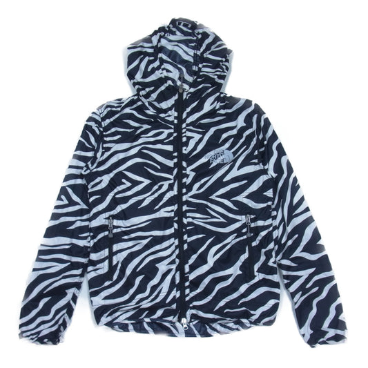 THE NORTH FACE ノースフェイス NP2236 PERTEX Zebra Print Mountain Wind Parka パーテックス ゼブラ プリント マウンテン ウィンド パーカ ブラック系 L【中古】