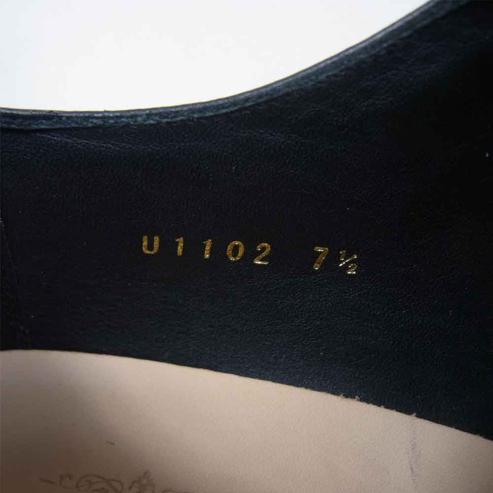 ユニオンインペリアル U1102 PRESTIGE ハンドソーン ウェルテッド製法 シューズ ブラック系 7.5【新古品】【未使用】【中古】