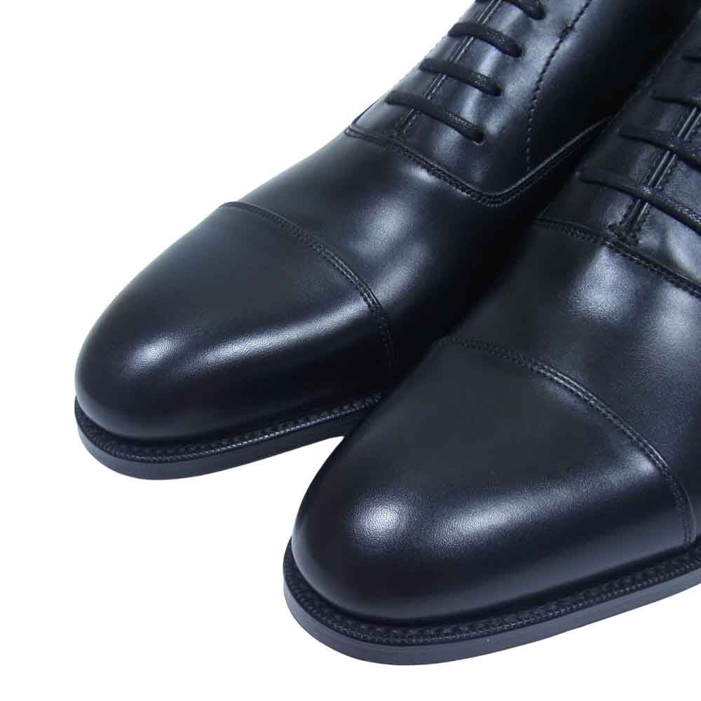 グレンソン 33551-01 ACCRINGTON ストレート チップ ビジネス シューズ ブラック系 6.5F【新古品】【未使用】【中古】