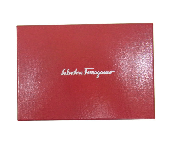 Salvatore Ferragamo サルヴァトーレフェラガモ ガンチーニ 6連 レザー キーケース ブラック系【中古】
