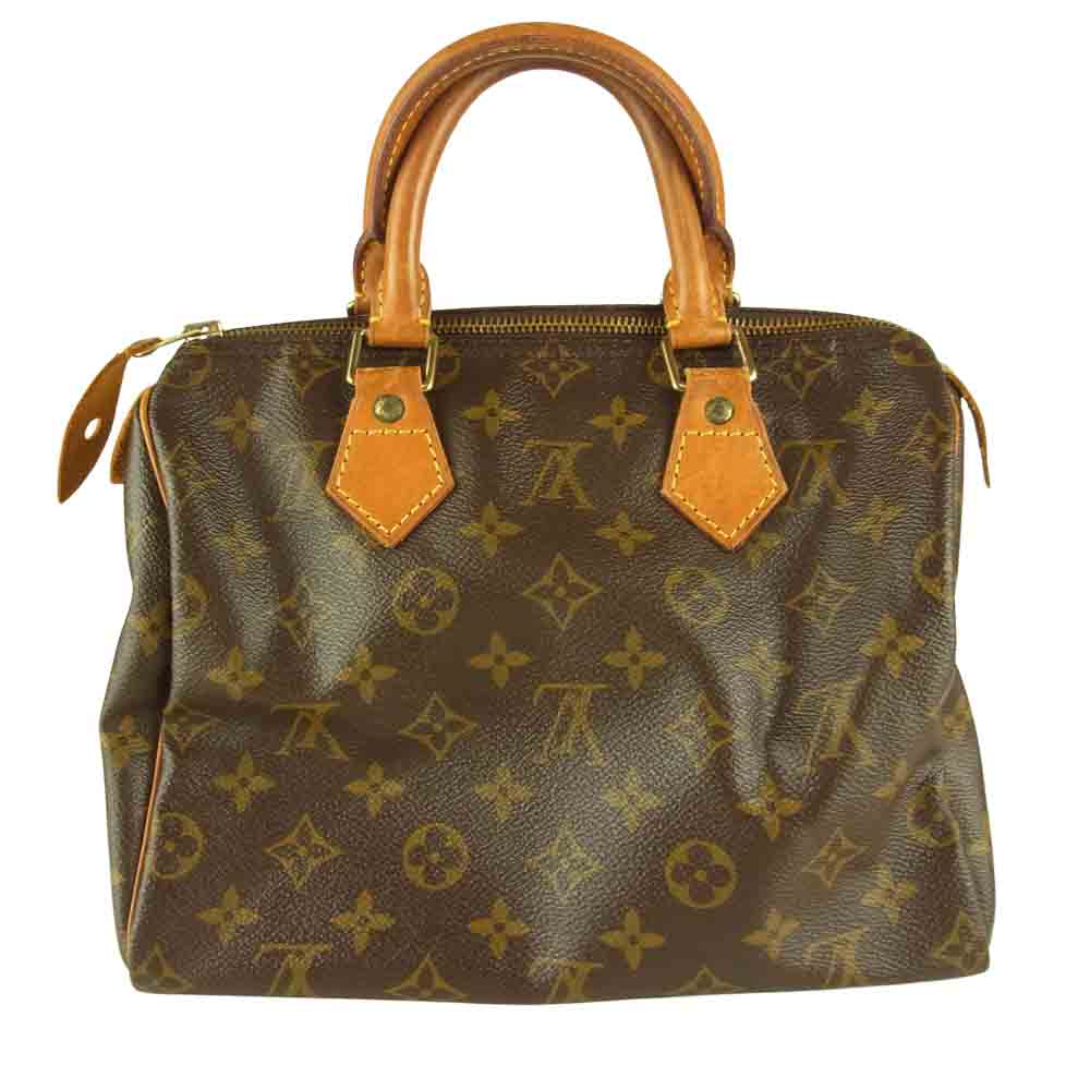 LOUIS VUITTON ルイ・ヴィトン M41528 スピーディー モノグラム ハンド バッグ 25 ブラウン系【中古】