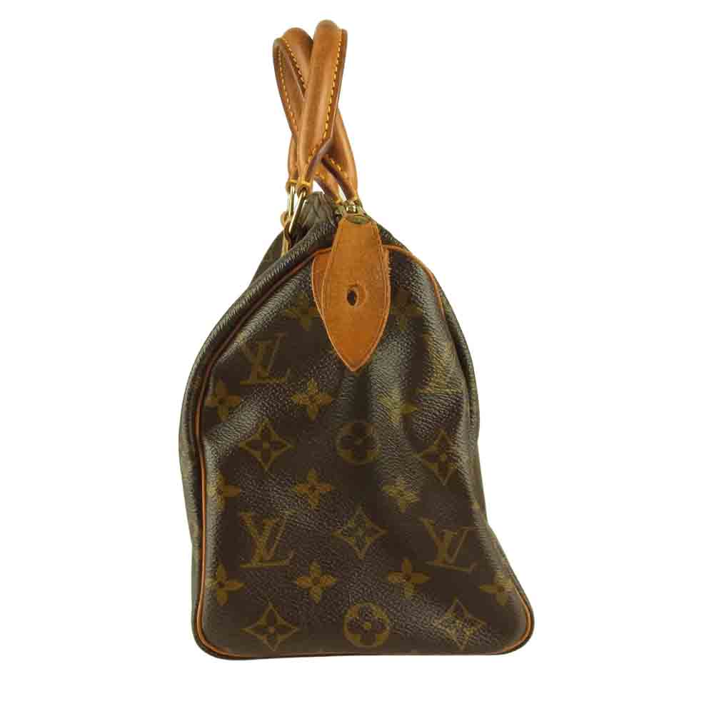 LOUIS VUITTON ルイ・ヴィトン M41528 スピーディー モノグラム ハンド バッグ 25 ブラウン系【中古】