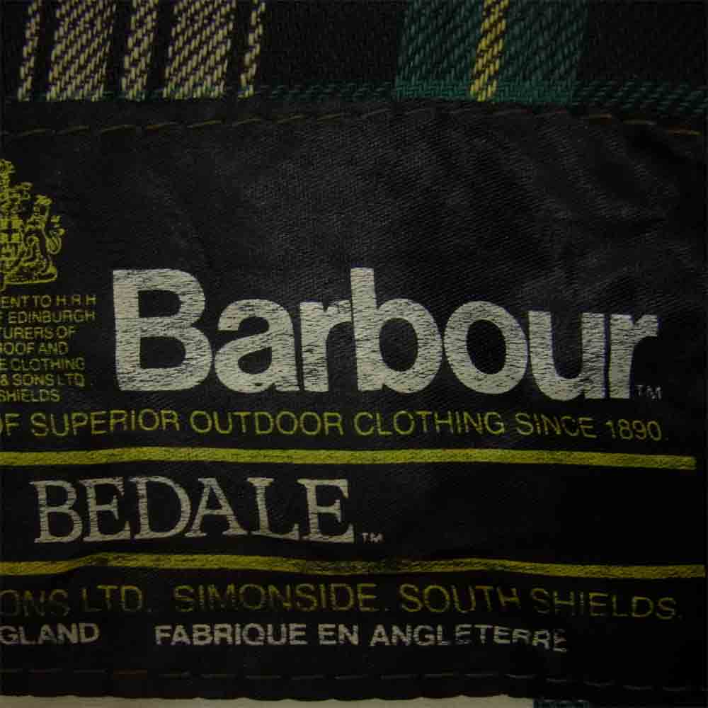 Barbour バブアー 80s 2ワラント ビデイル オイルド ジャケット カーキ系 34【中古】