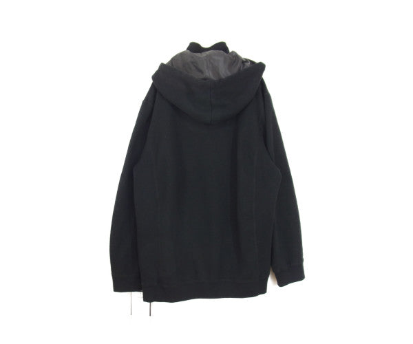 UNDERCOVER アンダーカバー 21AW UC2A4102-1 ビキモウウラケ フード付 ラペル Pe 切替 ジップ ジャケット フード付 スウェット ジャケット ブラック系 3【美品】【中古】