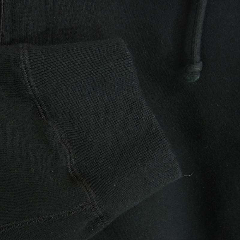 UNDERCOVER アンダーカバー 21AW UC2A4102-1 ビキモウウラケ フード付 ラペル Pe 切替 ジップ ジャケット フード付 スウェット ジャケット ブラック系 3【美品】【中古】