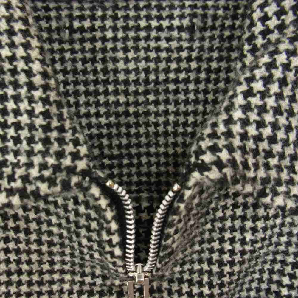 UNDERCOVER アンダーカバー 17AW UST9203 パッカリング Bz 縮絨 CK チェック ブルゾン ブラック系 3【極上美品】【中古】