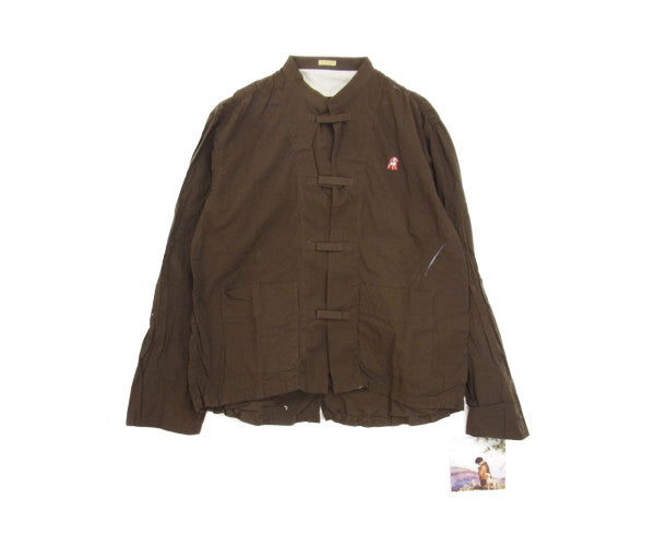 UNDERCOVER アンダーカバー 21SS US1A4401-2 the shepherd シェパード チャイナ シャツ ジャケット  ブラウン系 3【新古品】【未使用】【中古】