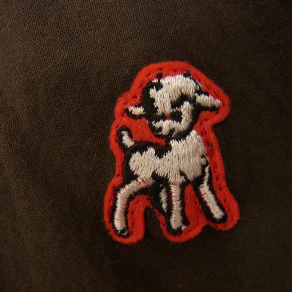 UNDERCOVER アンダーカバー 21SS US1A4401-2 the shepherd シェパード チャイナ シャツ ジャケット  ブラウン系 3【新古品】【未使用】【中古】