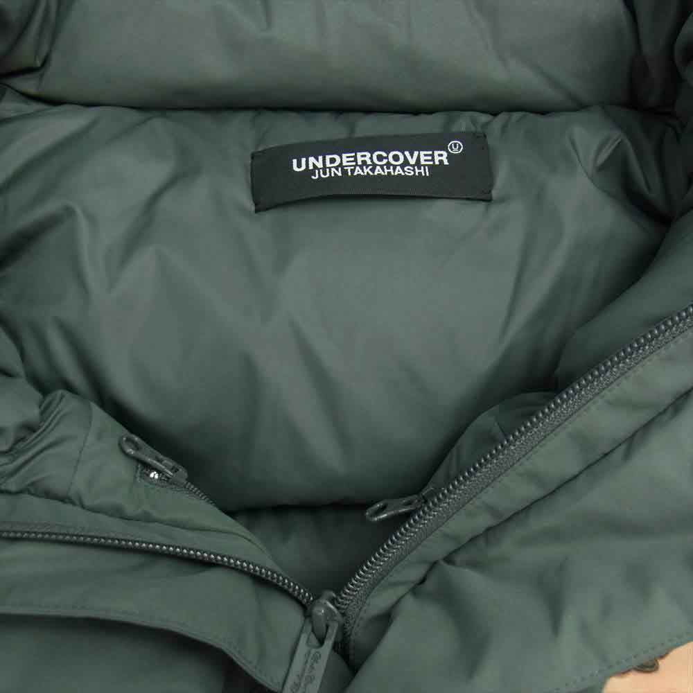 UNDERCOVER アンダーカバー 21AW UC2A4201-1 Butterfly Coat Down Jacket バタフライ コート ダウン ジャケット カーキ系 4【極上美品】【中古】