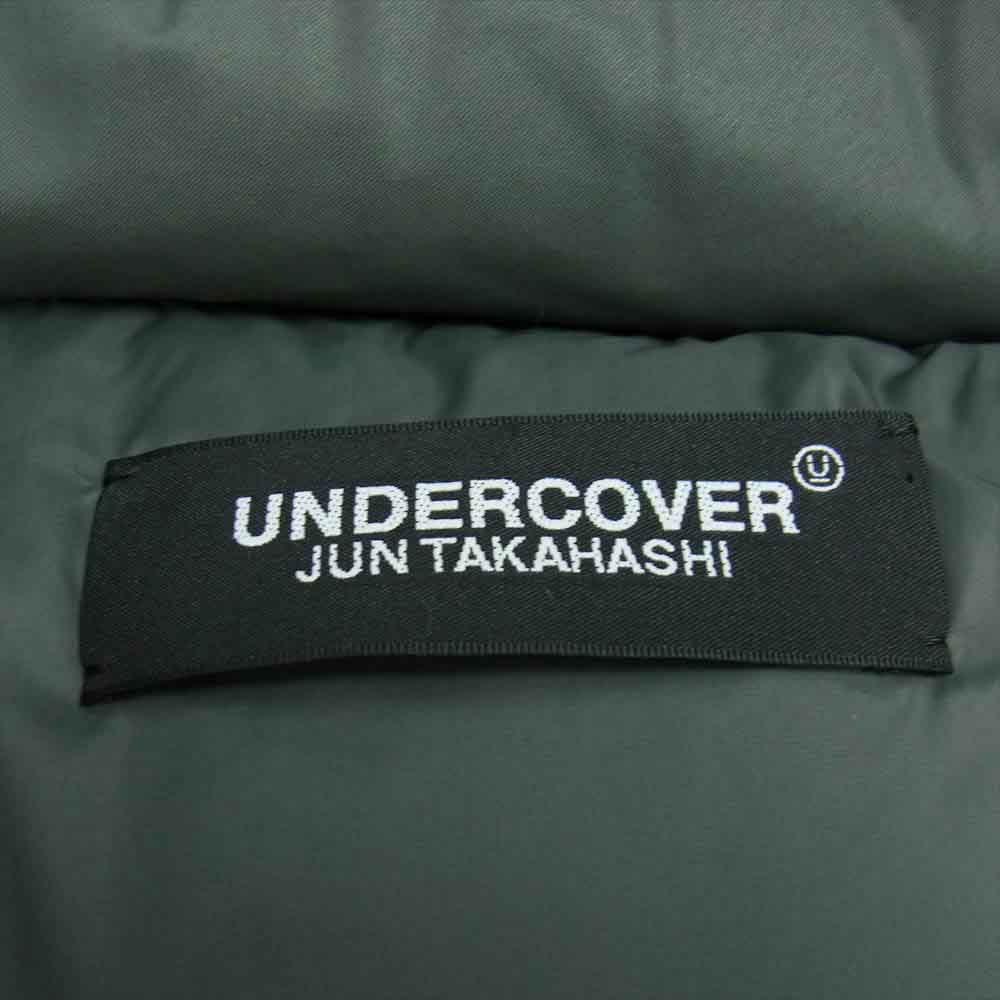 UNDERCOVER アンダーカバー 21AW UC2A4201-1 Butterfly Coat Down Jacket バタフライ コート ダウン ジャケット カーキ系 4【極上美品】【中古】