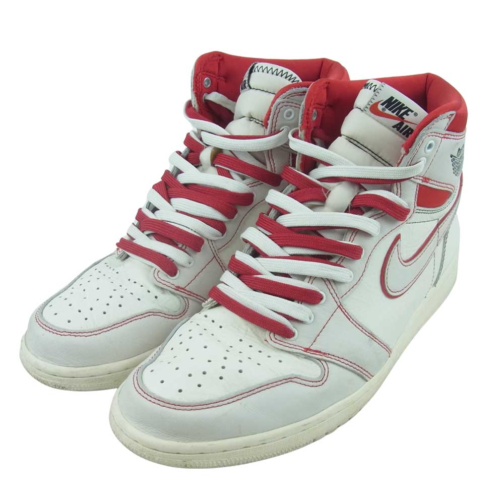 NIKE ナイキ 555088-160 AIR JORDAN 1 RETRO OG オージー セイル スニーカー ベトナム製 ホワイト系 29cm【中古】