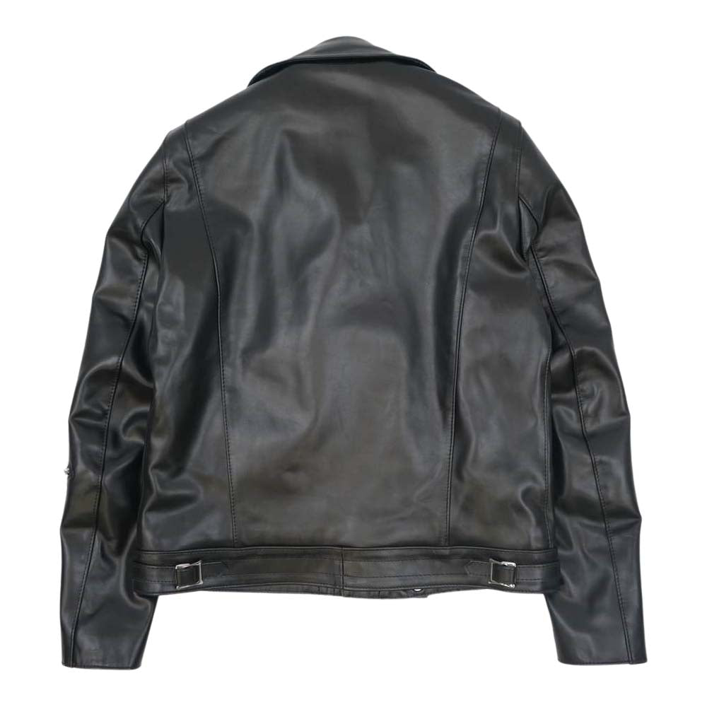 Lewis Leathers ルイスレザー 441T 限定 CYCLON TF THIN HORSEHIDE サイクロン シン ブラック ホース レザー ライダース ジャケット ブラック系 40【新古品】【未使用】【中古】