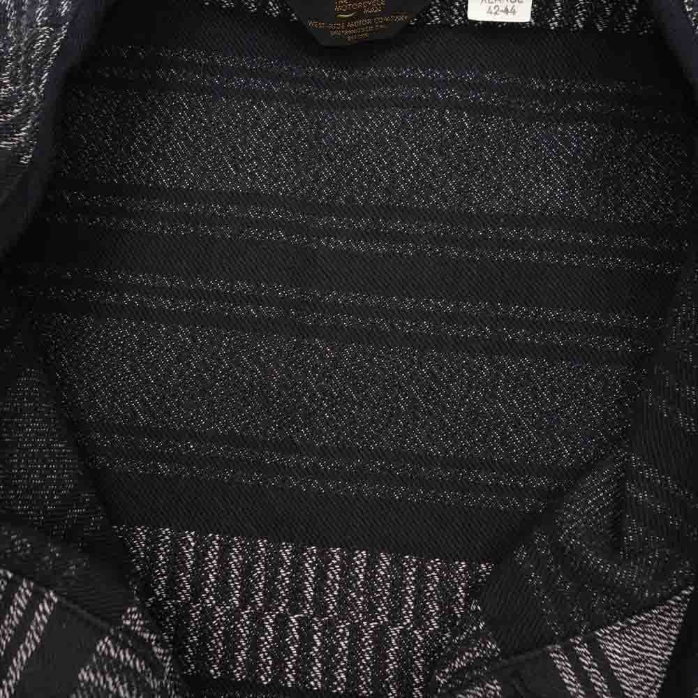WEST RIDE BLACK SHADOW RUG VEST ラグ ベスト ブラック系 XL【美品】【中古】