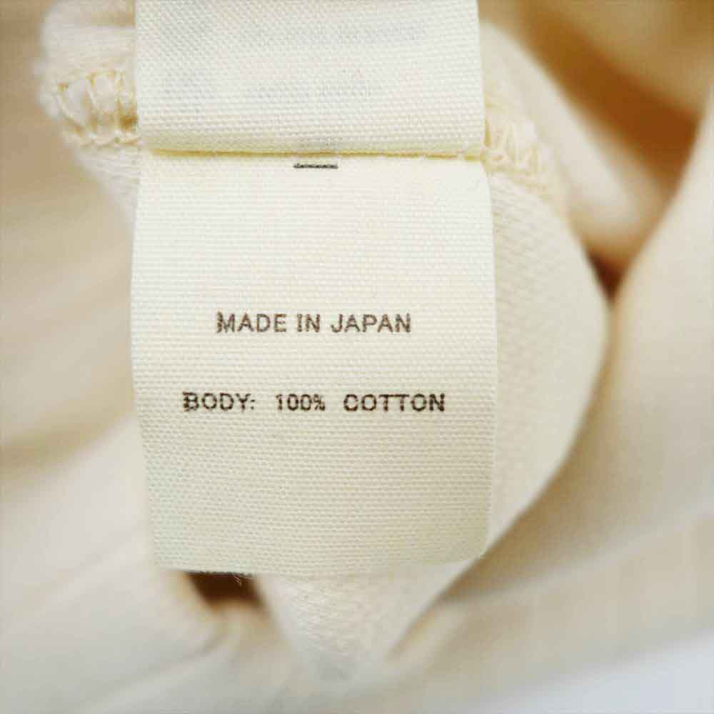 TOY'S McCOY トイズマッコイ AMA ハーフジップ スエット ホワイト系 40【美品】【中古】