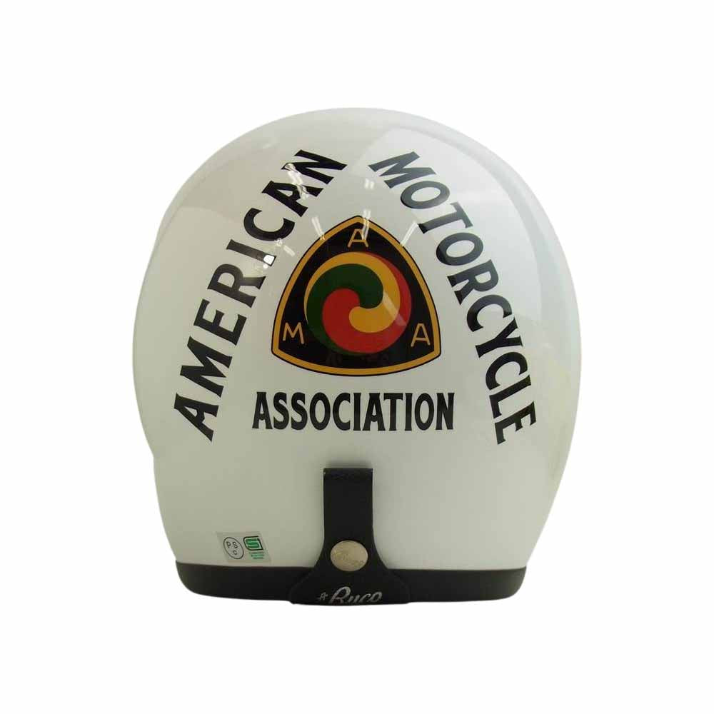 TOY'S McCOY トイズマッコイ BUCO ブコ ジェット ヘルメット エクストラブコ　ＡＭＡ　プレーンベース　ホワイト ホワイト系 60-61【美品】【中古】