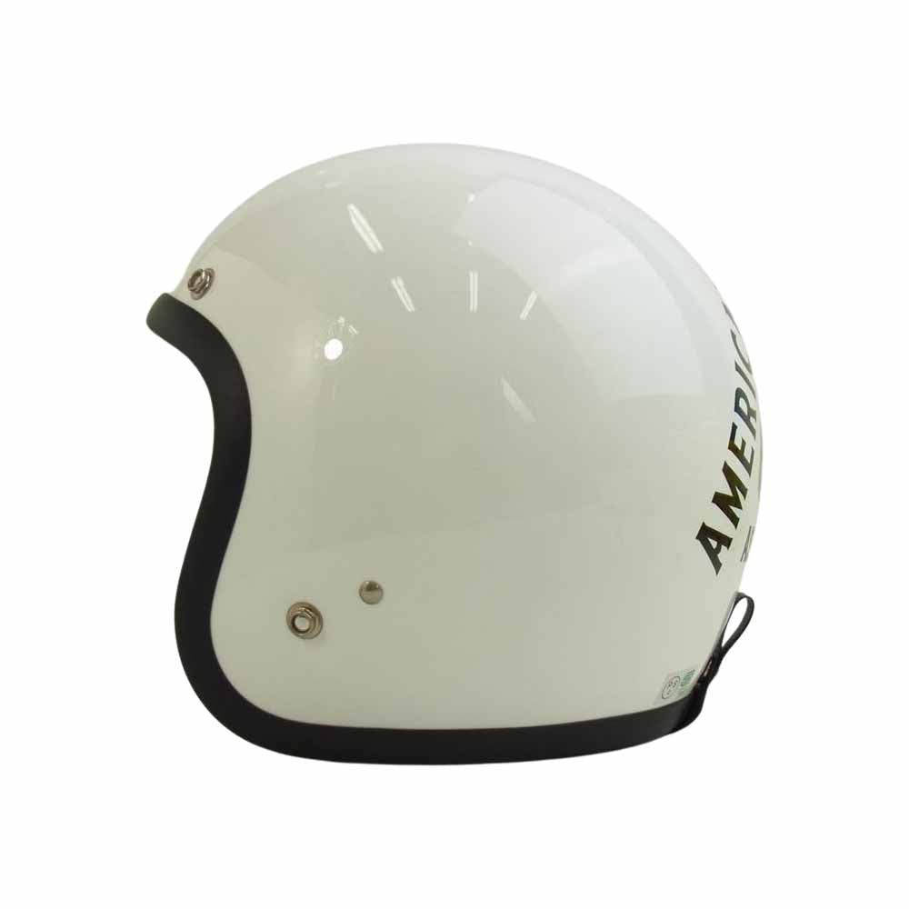 TOY'S McCOY トイズマッコイ BUCO ブコ ジェット ヘルメット エクストラブコ　ＡＭＡ　プレーンベース　ホワイト ホワイト系 60-61【美品】【中古】