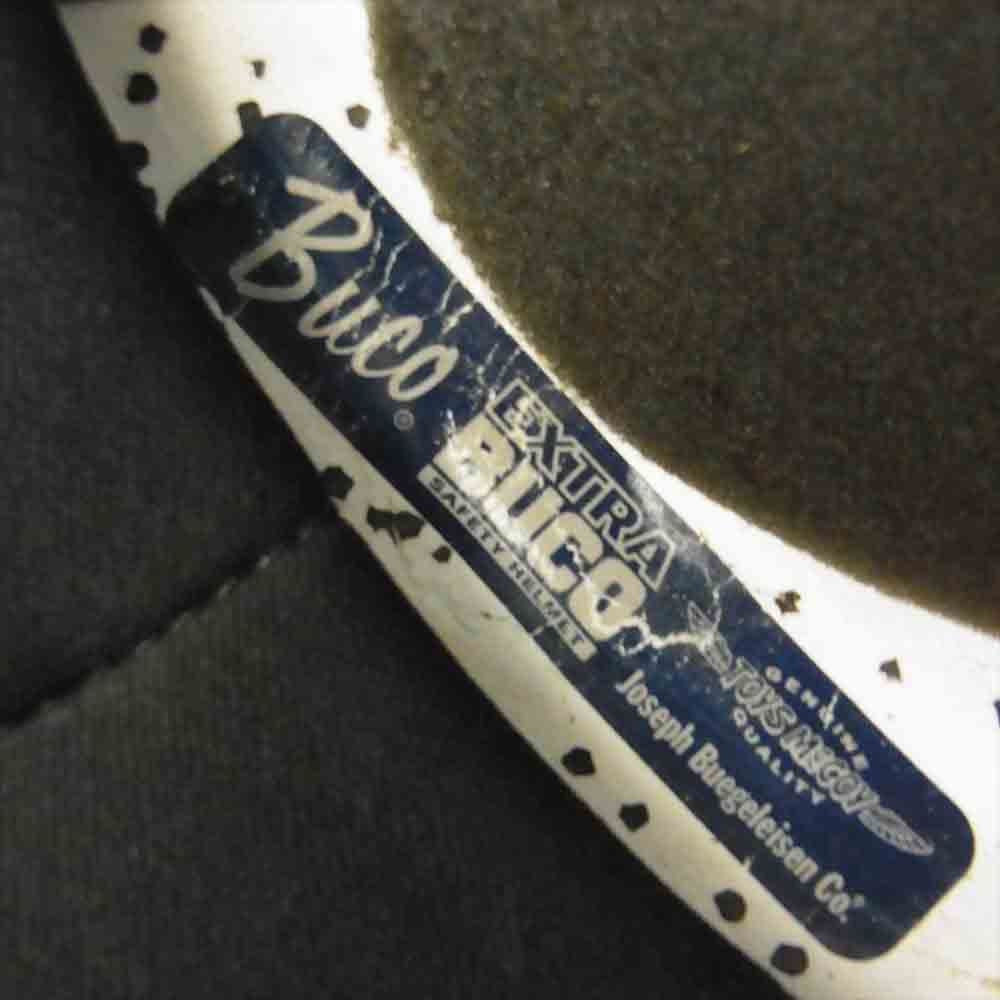 TOY'S McCOY トイズマッコイ BUCO ブコ ジェット ヘルメット エクストラブコ　ＡＭＡ　プレーンベース　ホワイト ホワイト系 60-61【美品】【中古】