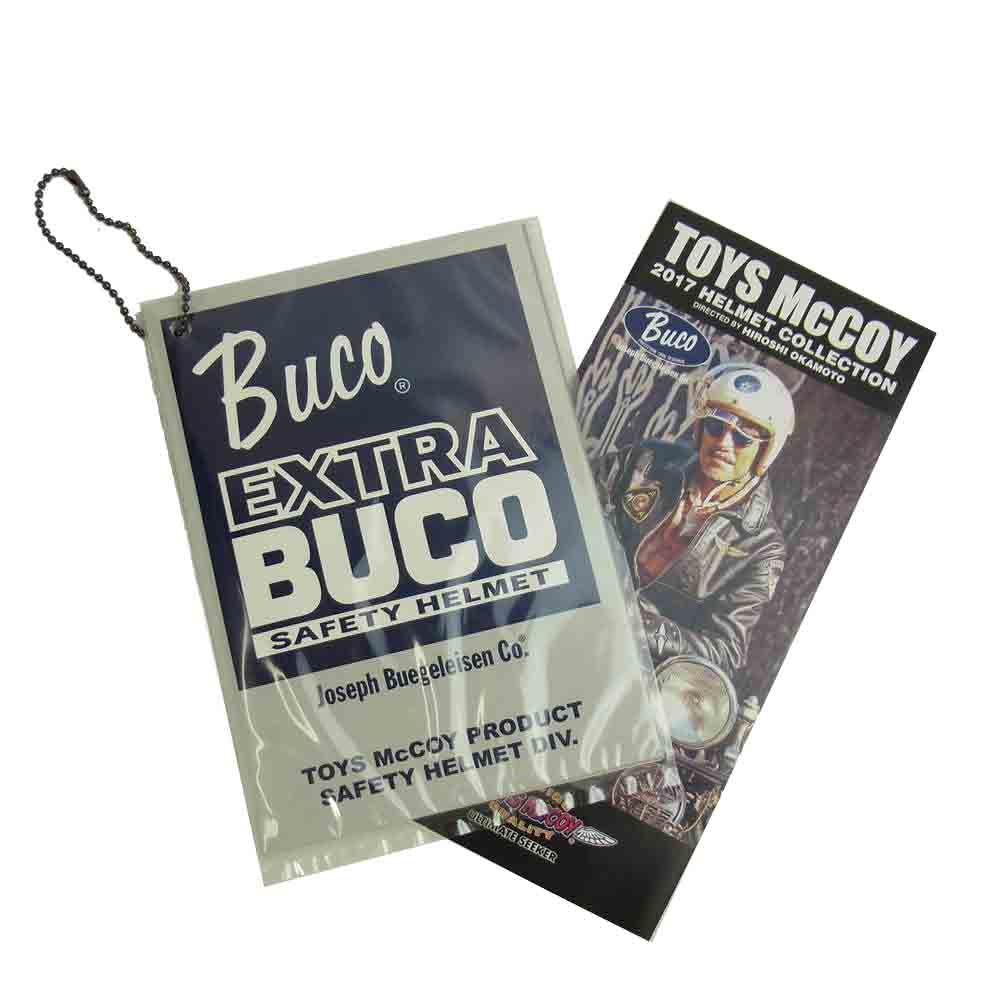 TOY'S McCOY トイズマッコイ BUCO ブコ ジェット ヘルメット エクストラブコ　ＡＭＡ　プレーンベース　ホワイト ホワイト系 60-61【美品】【中古】
