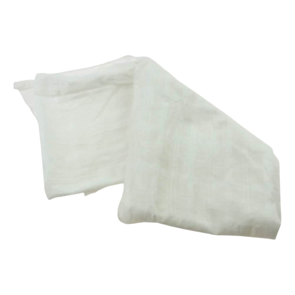 Engineered Garments エンジニアードガーメンツ Long Scarf チェック柄 コットン ロングスカーフ ホワイト系【中古】