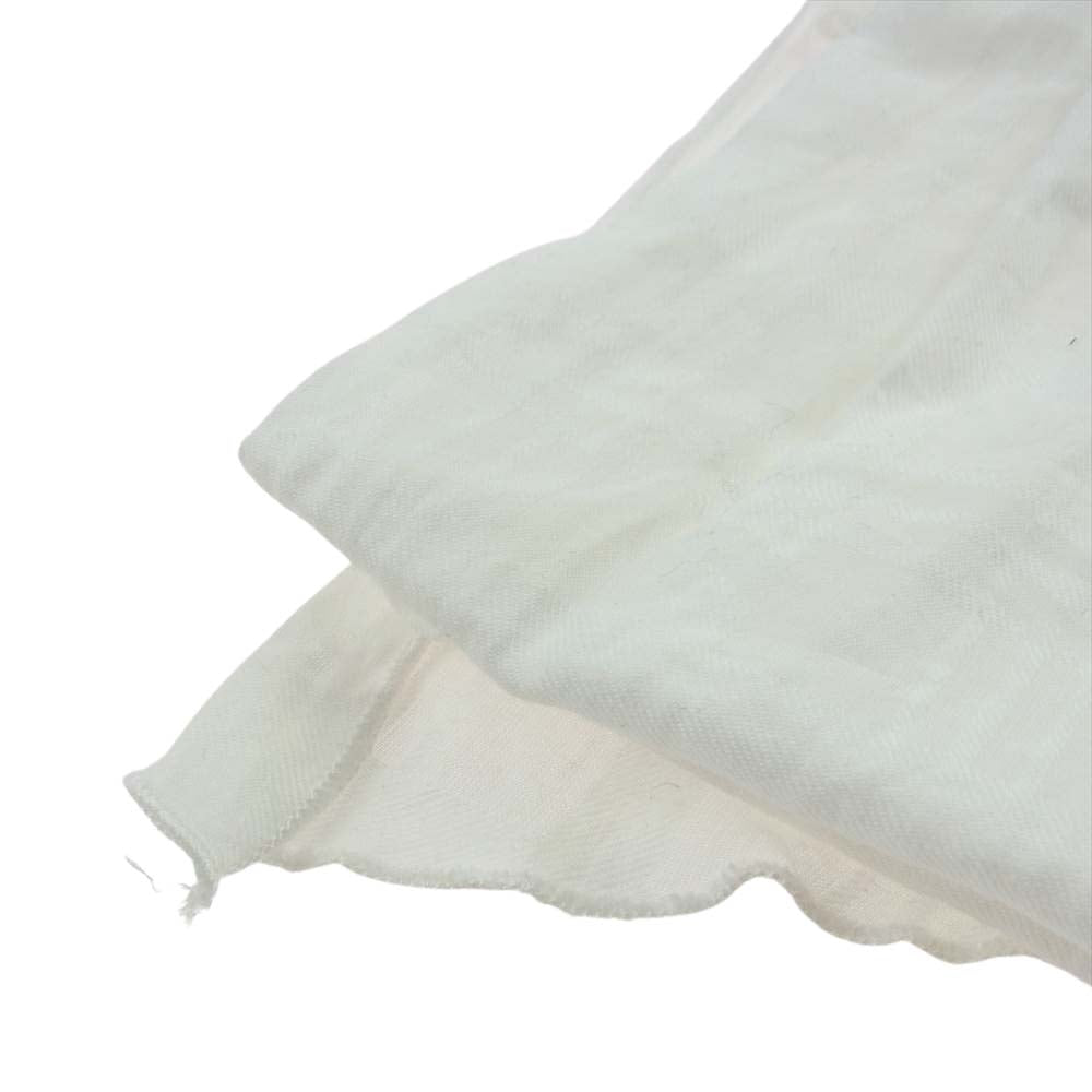 Engineered Garments エンジニアードガーメンツ Long Scarf チェック柄 コットン ロングスカーフ ホワイト系【中古】