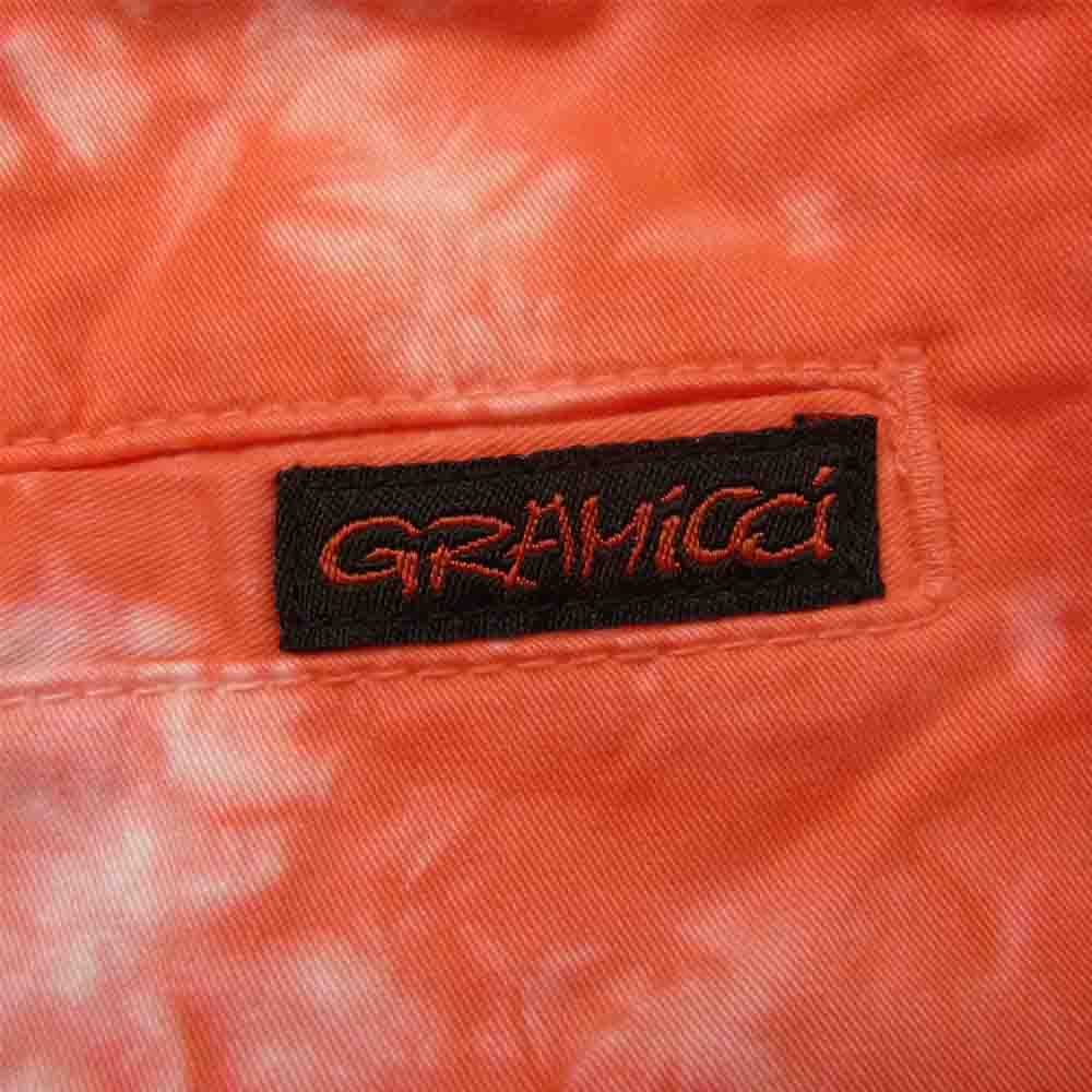 Gramicci グラミチ BEAMS別注 GMP-20S1451 タイダイ クライミング ショーツ ハーフパンツ レッド系 S【中古】