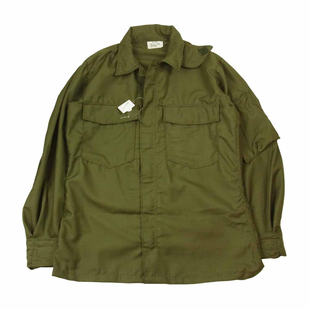USミリタリー古着 SHIRT FLYERS HOT WEATHER 米軍 ヘリクルー ノーメックスシャツ ミリタリージャケット カーキ系 S【極上美品】【中古】