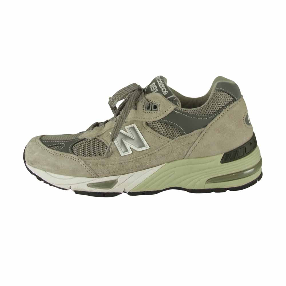 NEW BALANCE ニューバランス M991GL 英国製 20周年記念 ローカットスニーカー  グレー系 25.5㎝【中古】