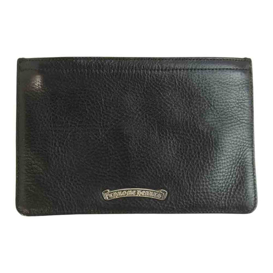 CHROME HEARTS クロムハーツ（原本有） ZPR CHNG PURSE #2 ジッパーチェンジパース ブラック系【中古】