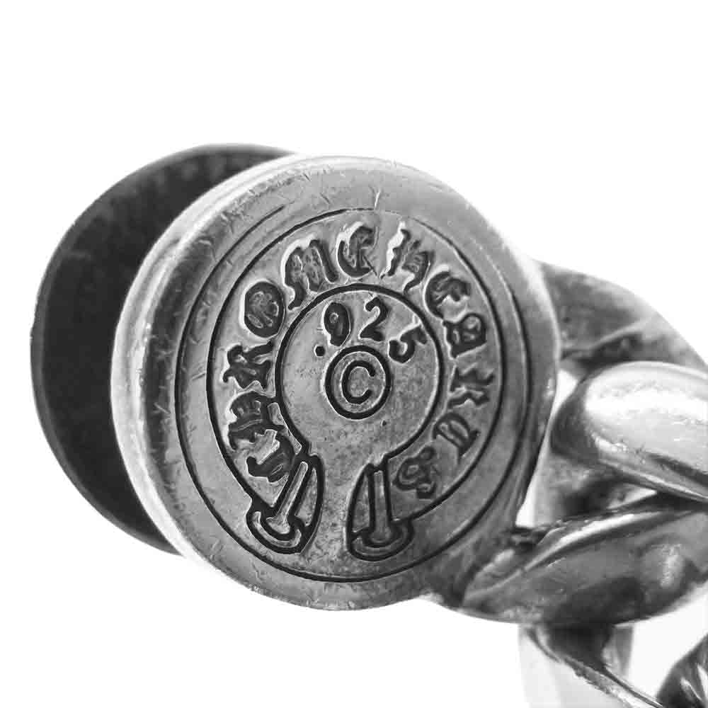 CHROME HEARTS クロムハーツ（原本有） CLSC CHN LINK クラシックリンク クリップ ブレスレット  シルバー系【中古】