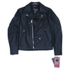 schott ショット 228US LAMB RIDERS JACKET ラム レザー ダブル ライダース ジャケット ブラック系 36【新古品】【未使用】【中古】