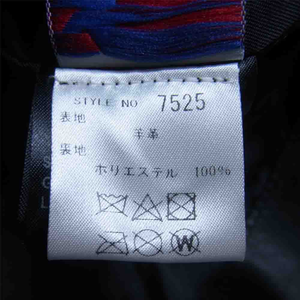schott ショット 228US LAMB RIDERS JACKET ラム レザー ダブル ライダース ジャケット ブラック系 36【新古品】【未使用】【中古】