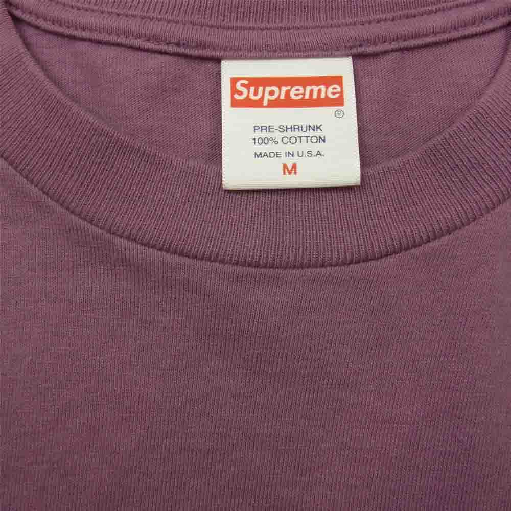 Supreme シュプリーム 21AW The Crow L/S Tee ザ・クロウ 長袖Tシャツ パープル系 M【中古】