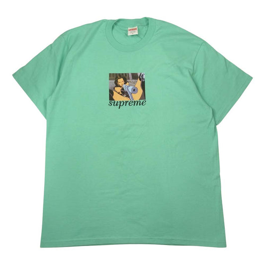 Supreme シュプリーム 22SS Aeon Flux Gun Tee イーオン フラックス ガン Tシャツ グリーン系 M【中古】