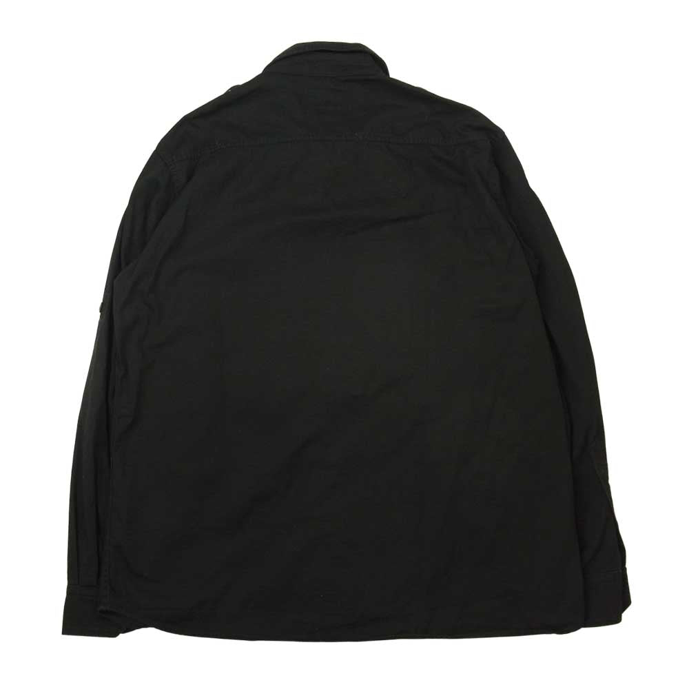 HYSTERIC GLAMOUR ヒステリックグラマー 02201AH17　 ミリタリー ワッペン シャツ ブラック系 L【中古】