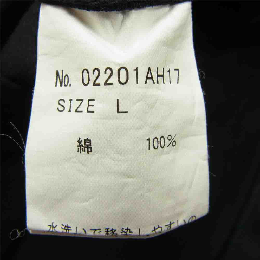 HYSTERIC GLAMOUR ヒステリックグラマー 02201AH17　 ミリタリー ワッペン シャツ ブラック系 L【中古】