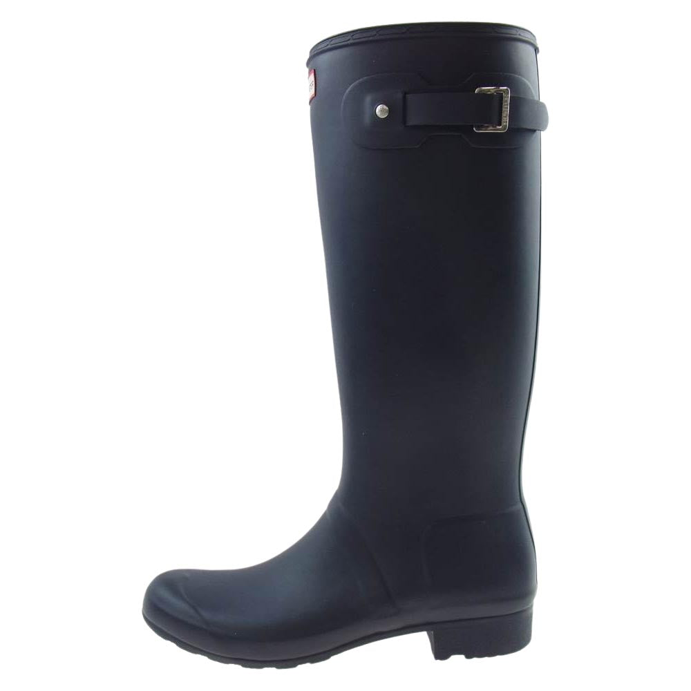 ハンター HUNTER ORIGINAL TOUR オリジナル ツアー ロング レイン ブーツ ネイビー系 UK9【極上美品】【中古】