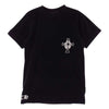 CHROME HEARTS クロムハーツ（原本無） LOS ANGELS バックロゴ CHクロス ポケット Tシャツ ブラック系 S【中古】