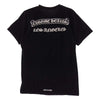 CHROME HEARTS クロムハーツ（原本無） LOS ANGELS バックロゴ CHクロス ポケット Tシャツ ブラック系 S【中古】